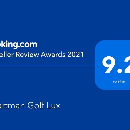 Apartman Golf Lux Buk Ngoại thất bức ảnh